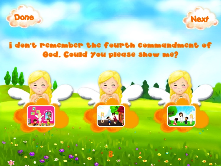 God's Ten Commandments Pictures Book For Kids - Lite screenshot-3