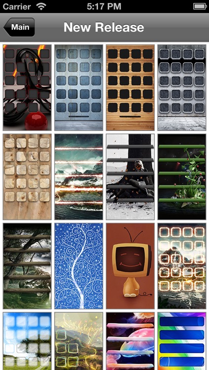 ScreenDIY - HD wallpapers & themes for iPhone including app shelves & icons and backgrounds screenshot-4