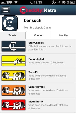 CheckMyMetro Paris screenshot 4