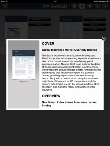 Marsh Risk Management Research screenshot 2