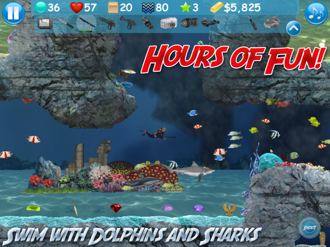 Atlantis Oceans HD Free Scuba Diving Shark Dolphin Fish Whal(圖2)-速報App