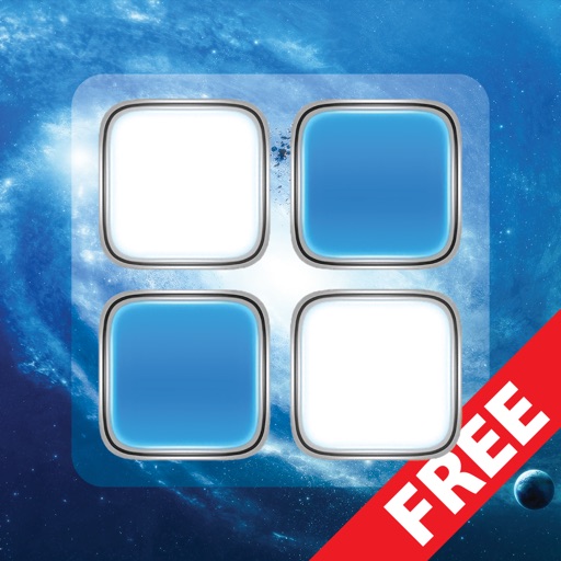 Galaxy Tiles Free - Tap and Flip the Blocks Challenge Icon