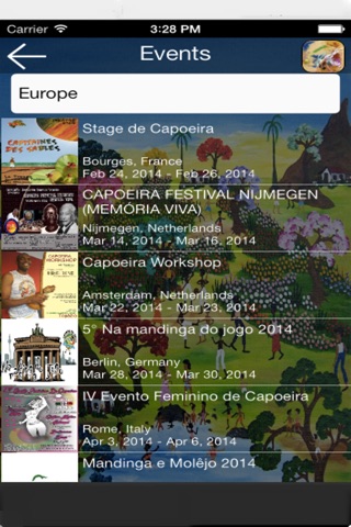 cAPPoeira Lite: The Capoeira App screenshot 4