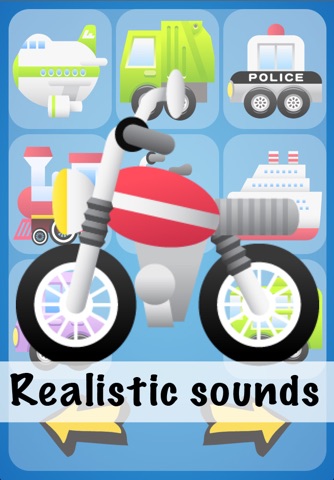 Vehicle Sounds for Babies Lite screenshot 2