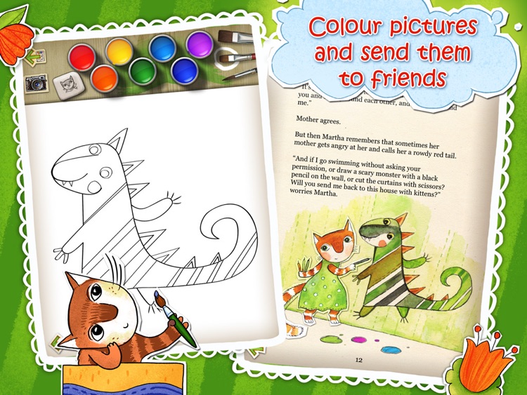 Tales about Martha: Read, Play and Draw screenshot-3