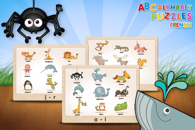 ABC French Alphabet Puzzles for Kids(圖3)-速報App