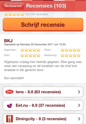 TafelReserveren screenshot 3