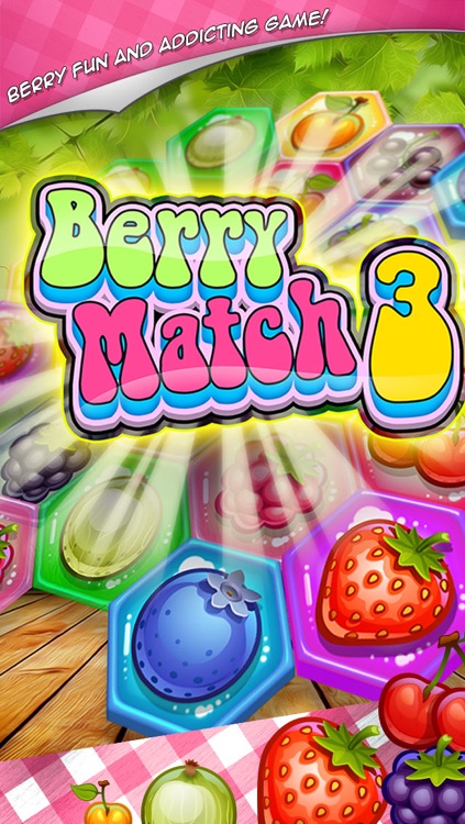 Berry Match Three PRO - A fun, yummy fruit switch-ing puzzle game!