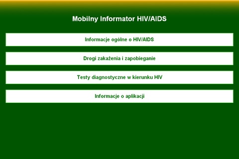 Mobilny Informator o HIV i AIDS screenshot 2