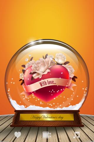 Valentine Snow Globe screenshot 2