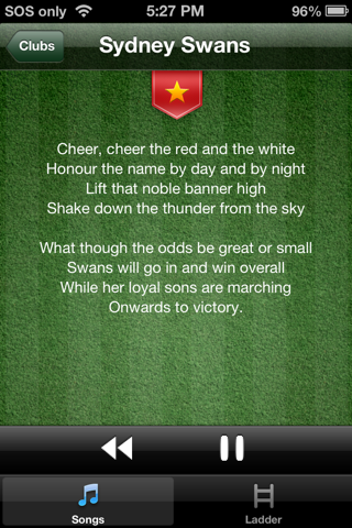 AFL Club Song screenshot 3