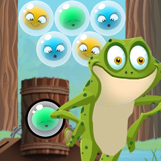 Frog Bubble Free Icon