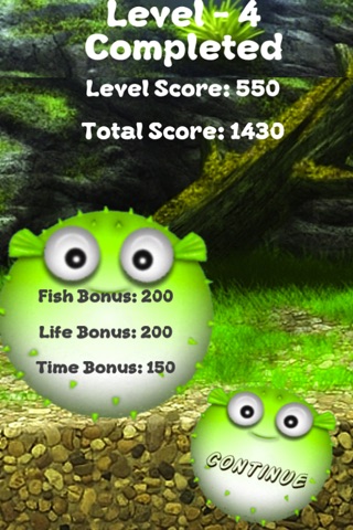Splashy Flappy Blow Fishes: Grow Yellow Fins Goldfish & fill up the sea while avoid sea urchin screenshot 4