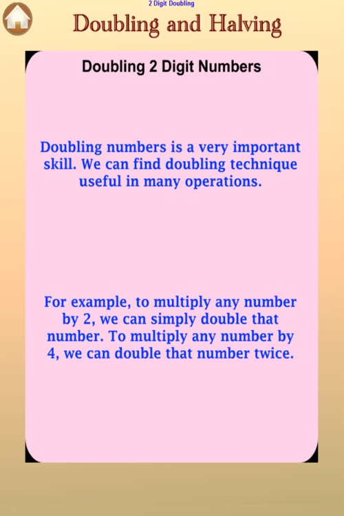 Doubling And Halving screenshot-3