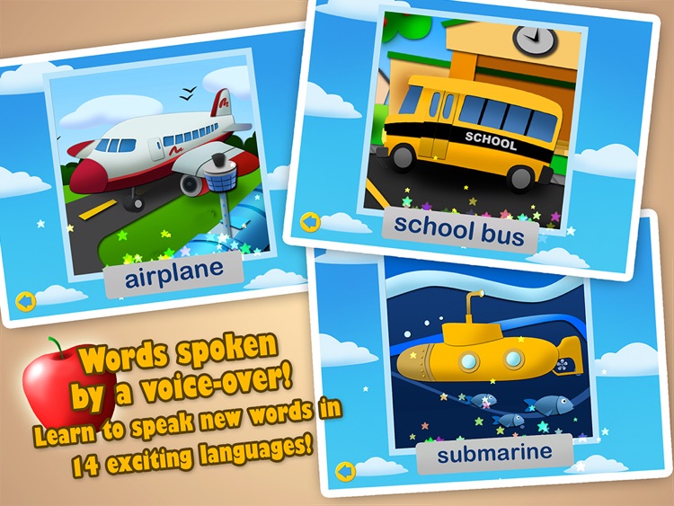 Transport Jigsaw Puzzles 123 Free for iPad - Fun Learning Puzzle Game for Kids