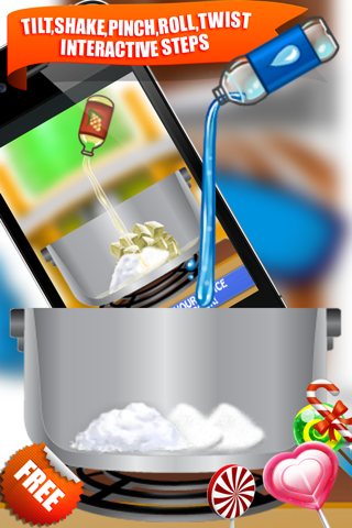 Make Candy - Sweet Interactive Saga of Fair Food Cooking and Dessert Cake Pop Maker for Kids screenshot 2