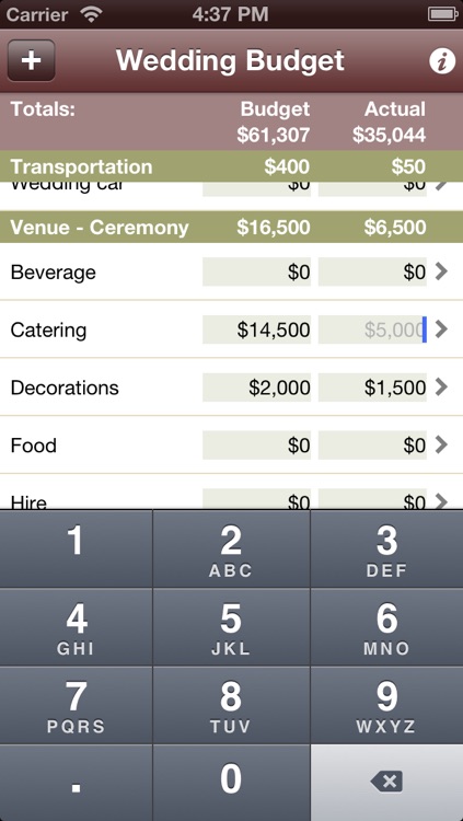 Wedding Budget Calculator screenshot-3