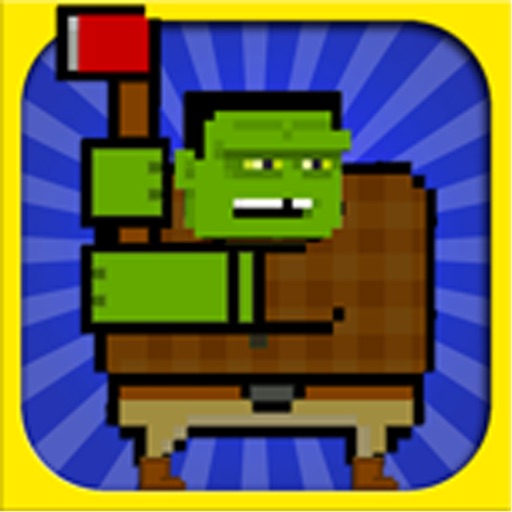 TIMBER the LumberJack Tree Chopping Man iOS App