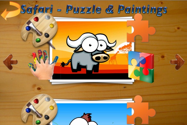 Puzzle & Paintings - Savannah (for kids!)(圖2)-速報App