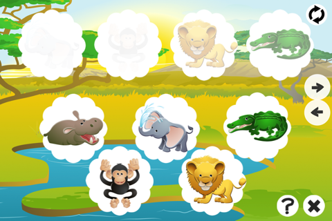 Animal-s Memo Game For Kids screenshot 2