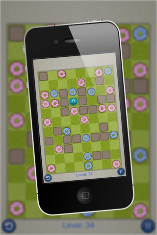 Collect All Donuts - Path Logic Brain Teaser Game screenshot 3