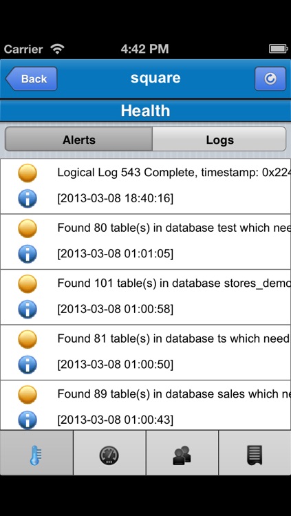 IBM Mobile OpenAdmin Tool for Informix screenshot-3