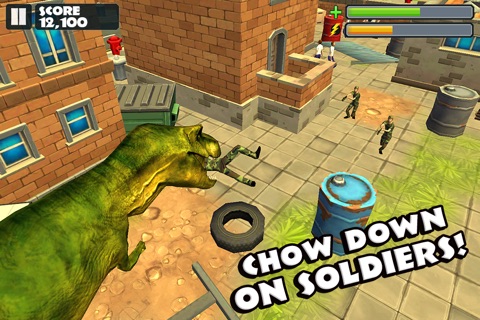 Jurassic Rampage: Smash the City! screenshot 4