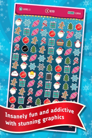 Frozen Lolly Blasting Craze: Enjoyable Match 3 Puzzle Game in winter wonderland for everyone Free screenshot 3