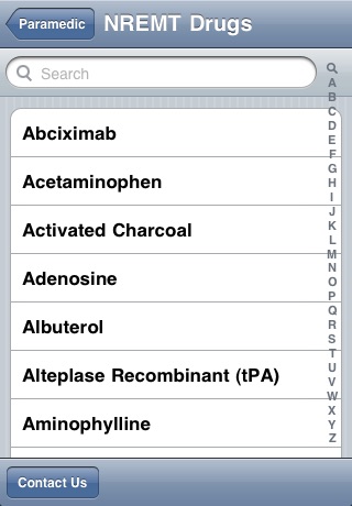 NREMT Paramedic Medications screenshot 4