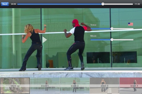 Latino aerobics lite screenshot 3