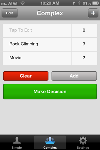 Decision Helper screenshot 2