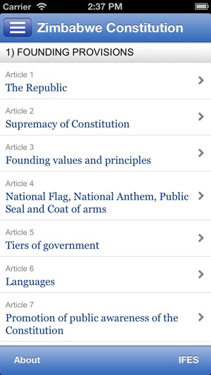 Zimbabwe Constitution(圖1)-速報App