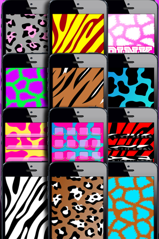 Jungle Skins! - Animal Print Wallpaper and Background Builder screenshot 4