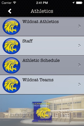 Lexington High Athletics screenshot 3