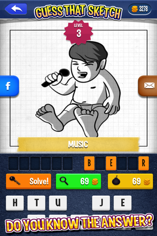 Guess That Sketch: a picture quiz about movies, tv shows, music and celebrities! screenshot 3