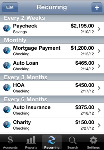 Accounts - Checkbook screenshot 4