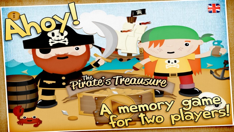 The Pirate’s Treasure - a memo game for kids