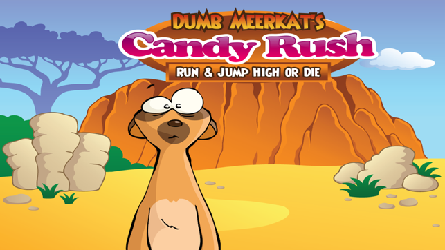 Dumb MeerKat's Candy Rush : Run & Jump High or Die(圖1)-速報App