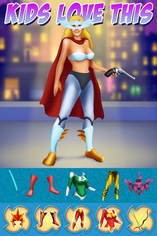 Superheroes Girl ! - Girls Power Fashion and Style the Dream Costumes Game screenshot 3