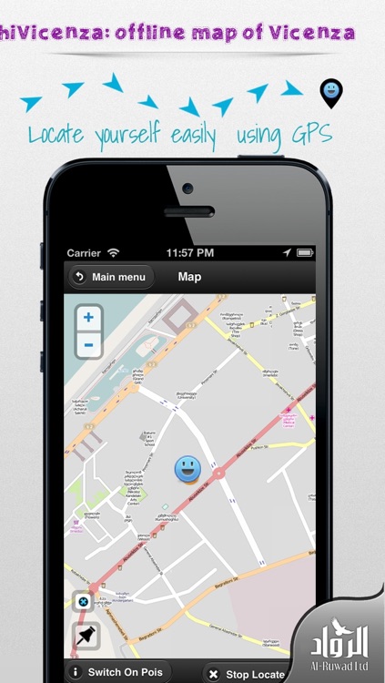 Vicenza Offline Map from hiMaps:hiVicenza
