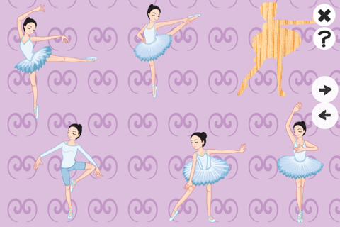 Animated Ballet Whood Puzzle For Kids And Babies!Kinder App,Family Fun&Eductaional Game,Learn Shapes screenshot 3