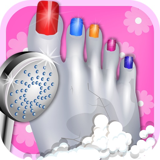 Celebrity Foot Spa - Monster Nail Design by "Fun Free Kids Games" iOS App