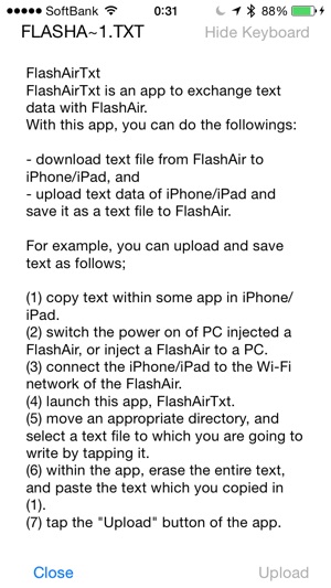 FlashAirTxt(圖2)-速報App