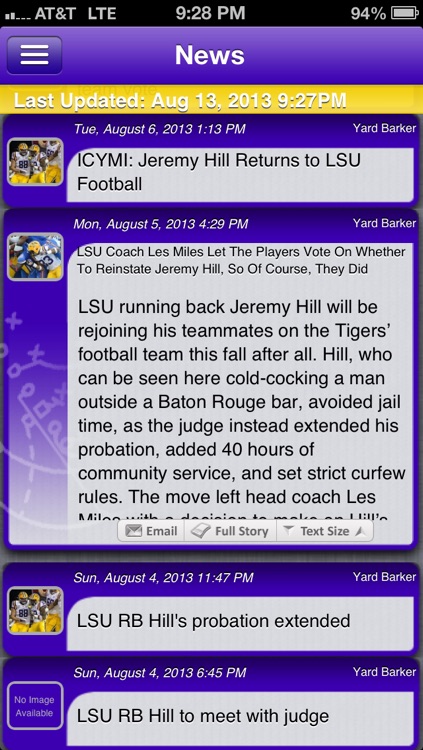 LSU Football Live