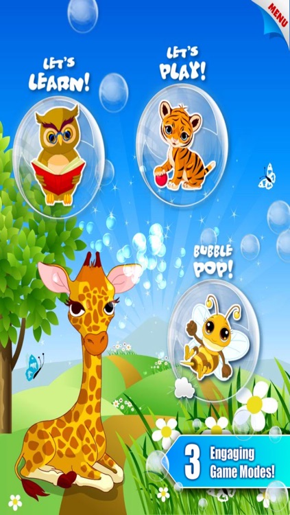 Abby Monkey® Baby Bubble Activity School: Educational Flash Cards Kids Learning Games for Toddlers and Preschool Explorers