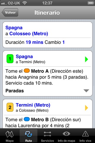 Rome Metro & Tram by Zuti screenshot 3