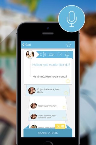 DuoSpeak Norwegian: Interactive Conversations - learn to speak a language - vocabulary lessons and audio phrases for travel, school, business and speaking fluently screenshot 3