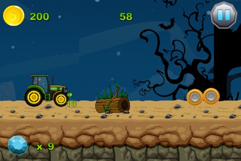 farming with rodeo pull tractor! screenshot 2