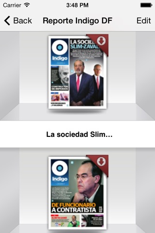 Indigo News Stand screenshot 2