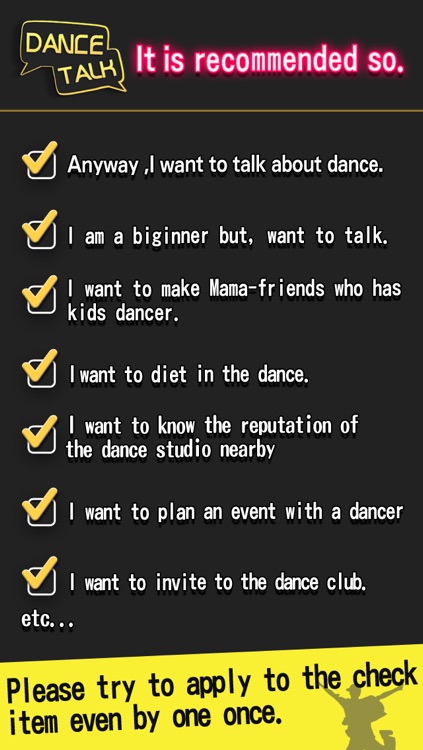 Dance Talk!